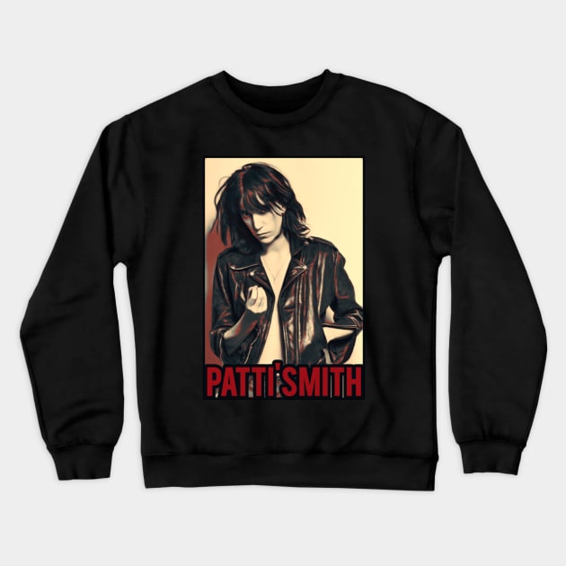 Style patti smith Crewneck Sweatshirt by SIRAJAGUGUK